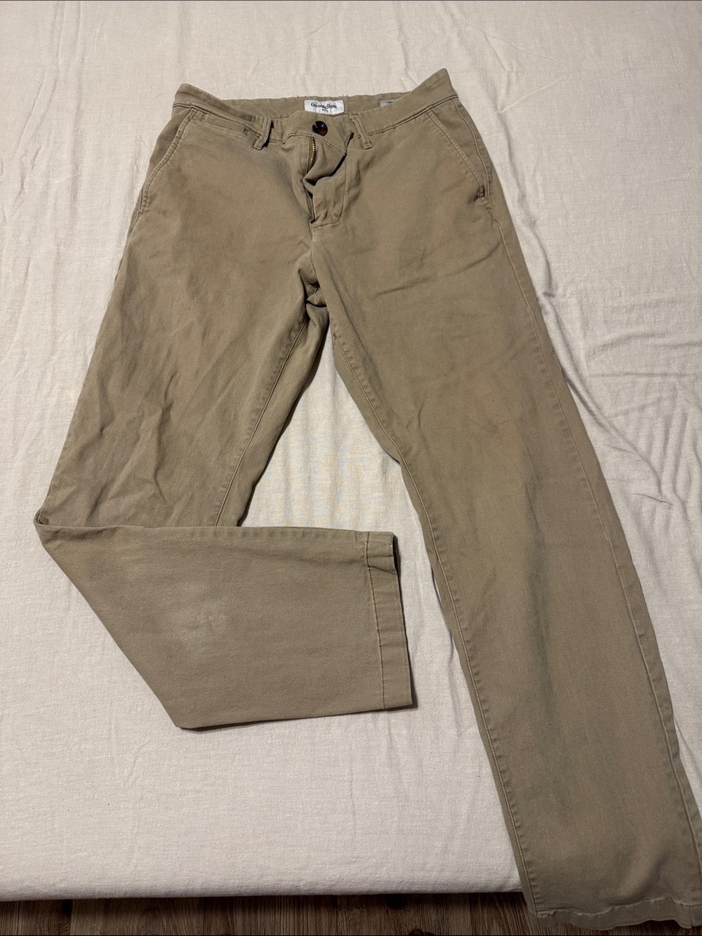 Goodfellow & Co Tan Khaki Slim Chino Pants